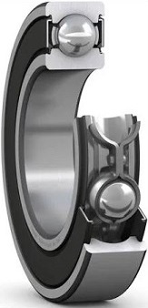6004-2RS SKF Kullager 20x42x12 mm  - 2