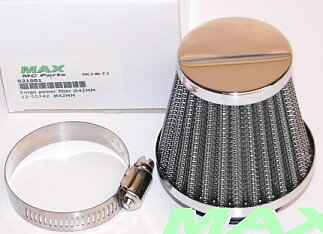 Luftfilter Emgo Power Chrome Dim..46 mm  21001B