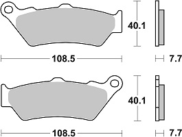 674 SBS Bormspads Aprilia, Benelli, Bimota, BMW, CF Moto, Ducati, H-D, Honda Husqvarna, Indian, KTM, Moto-Guzzi, Moto-Morini, Royal Enfield, SWM, Triumph, Victory, Yamaha, Zero