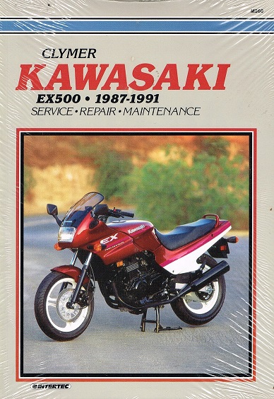 Clymer Kawasaki EX500 1987-91 Rep. handbok M360