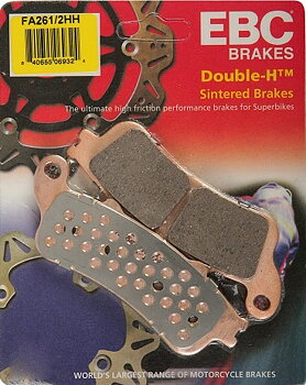 Bromspads Fram/Bak Honda GL1800 Goldwing (06435-MCA-006) VICTORY FA261HH