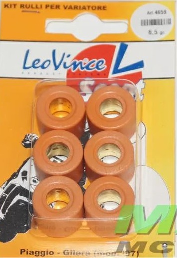 Variator-rullar sats Leo Vince  20x17 - 9,5 GR  5650P95/ 35301
