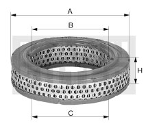 C31190 Mann Luftfilter Mercedes - 2