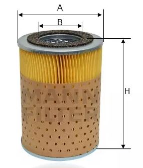 H1273 Mann Hydraulfilter New Holland CNH (398897)