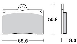 566 H. HS Bromspads Indian Fram  - 2