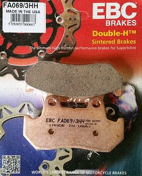 Bromspads Sintrade Bak Honda GL1500 Goldwing ( 06435-MT8-405) FA069/3HH