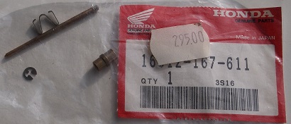 16012-167-611 Förgasarnålsats Honda  moped MB50/MT50  - 2