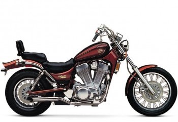Silver Tail Avgassystem-Ljuddämpare Suzuki VS1400 Intruder 1987- (2203) - 3