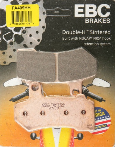 FA409HH EBC Sintrade Bromspads Harley-Davidson  - 2