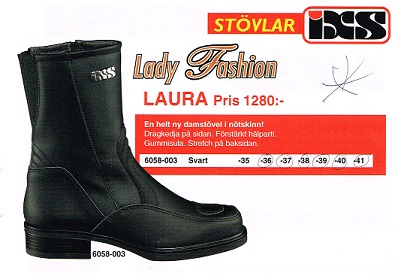 IXS Damstövlar Lady Laura Svart  (6058-003 )