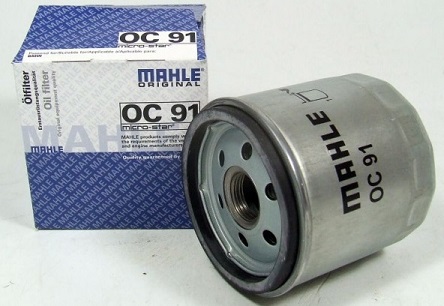 BMW Mahle Oljefilter OC 91 (11421460697)  Ersättas av Hi-Flo HF163 - 2