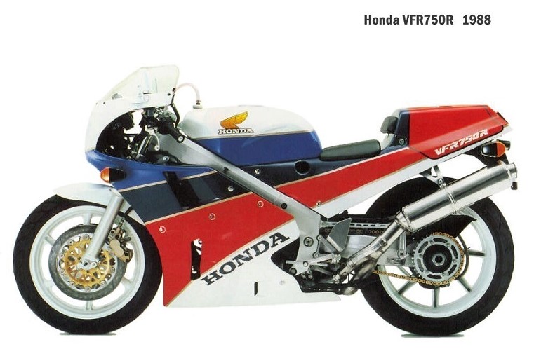Marving Ljuddämpare Honda VFR750F 1988-89  H2094NC  - 2