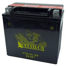YTX14L-BS Batteri  Buell - Harley-Davidson 