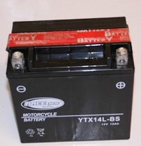 YTX14L-BS Batteri  Buell - Harley-Davidson  - 2