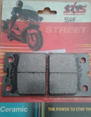 554HF SBS Bromspads Benelli, BMW, Moto-Guzzi, Triumph - 2