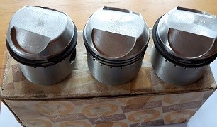 Hepolite Kolvsats +0,20" 3 st kolvar till Triumph Trident/BSA A75 Rocket III 3 cylindrigar (19916) - 3