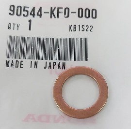 90544-KF0-000 Kopparbricka 