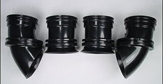 Insugsgummin sats Kawasaki Z400-500-650-750 Luftburk-Förgasare (2-11015-057, 2-11015-063) 224104A/224104B