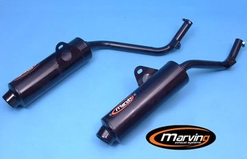 Marving Ljuddämpare Honda NX650 Dominator 1995-2003  EDR56NC