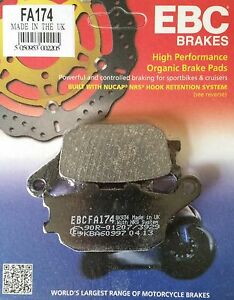 FA174 EBC Bromspads Bak Honda-Kawasaki-Suzuki-Yamaha 