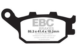 FA174 EBC Bromspads Bak Honda-Kawasaki-Suzuki-Yamaha  - 2