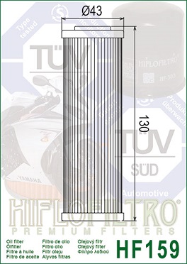 HF159 Hi-Flo Oljefilter Ducati - 2