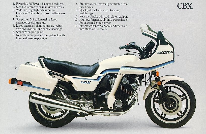 Marving Avgassystem 6-2 Honda CBX1000 Prolink H5004BC - 2