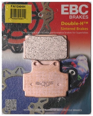FA104HH EBC Bromspads  Yamaha RD125LC -XJ600 (1KT-W0046-50)  