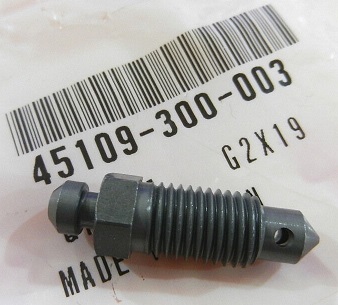 45109-300-003 Luftningsnippel Frambromsok Honda CB450-CB750K  - 3