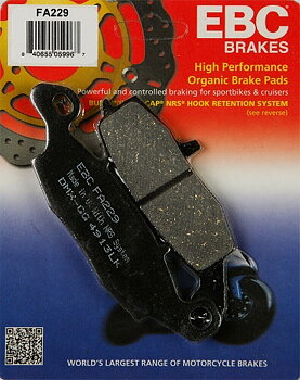 FA229 Bromspads Kawasaki VN800-VN1500 (43082-1177, 43082-1187) Suzuki  (59301-33820) 705HF
