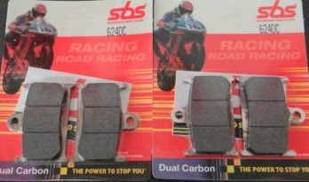 624RQ SBS Racing Bromspads Suzuki, Triumph, Yamaha (EPFA145HH) - 2