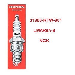 31908-KTW-901 Honda Tändstift = NGK LMAR8A-9 Iridium - 2