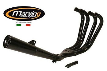 Marving Avgassystem Honda CB750F, CB900F, CB1100F Svart H3312NC