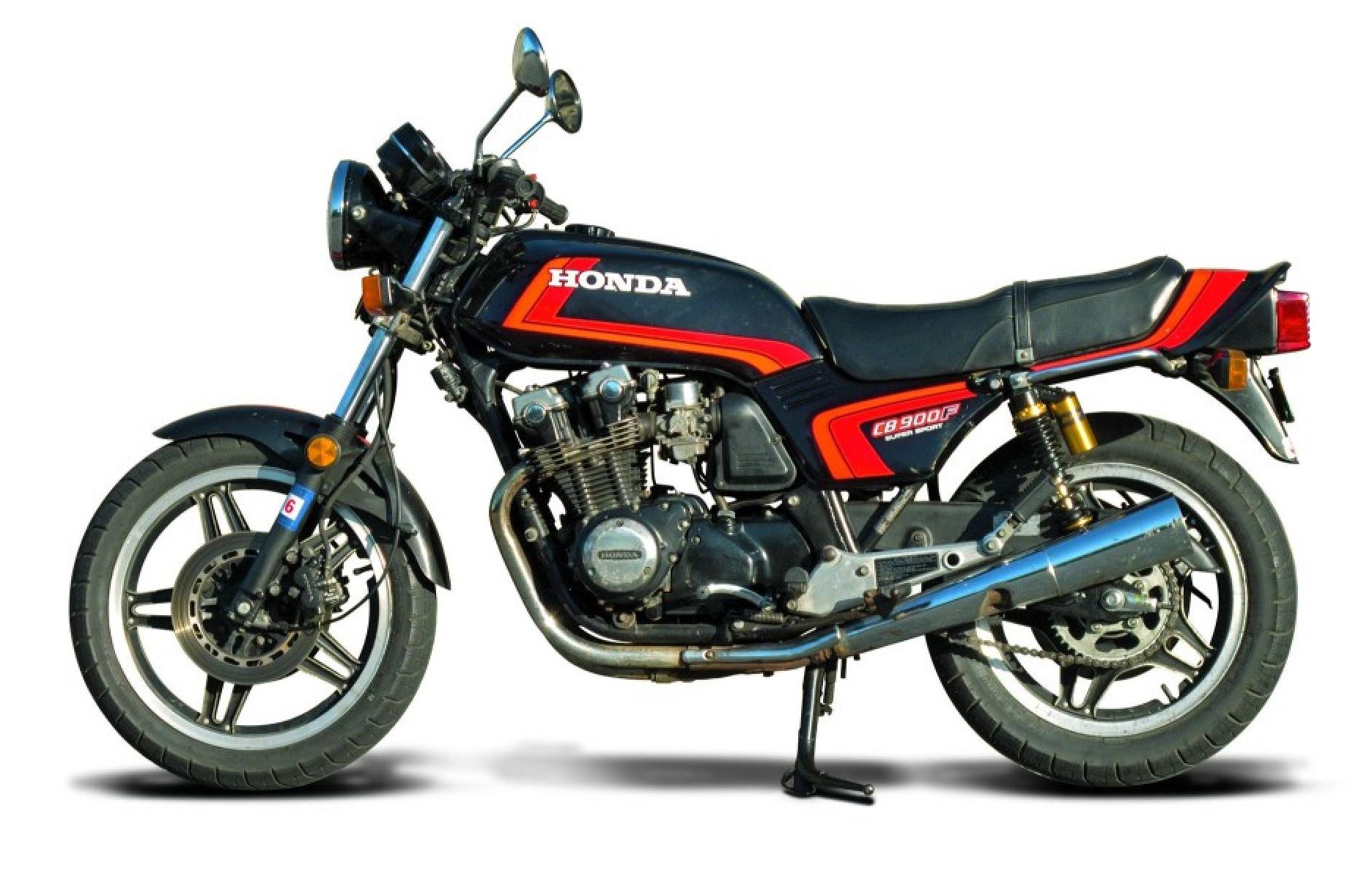 Marving Ljuddämpare Honda CB750F, CB900F Chrome  H2001BC - 4