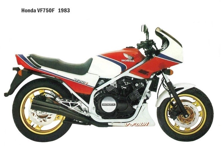 Marving Ljuddämpare Honda VF750F (H2017NC) - 2