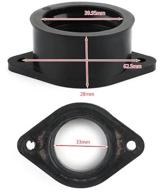 Insugsgummi sats Kawasaki Z440 (16065-1027)   - 3