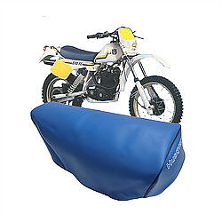 Dynöverdrag Husqvarna TE510-TX510-CR500-WR500 1983-84 Blue - Blue/White