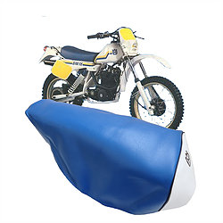 Dynöverdrag Husqvarna TE510-TX510-CR500-WR500 1983-84 Blue - Blue/White - 2