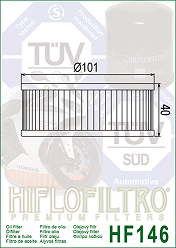 HF146 Hi-Flo Oljefilter  1J7-13441-10 - 3