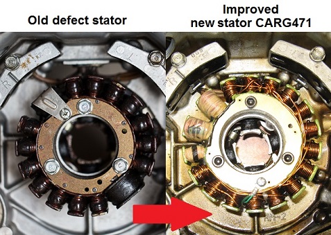 Statorlindning Honda CX500 (31100-415-000)   - 3