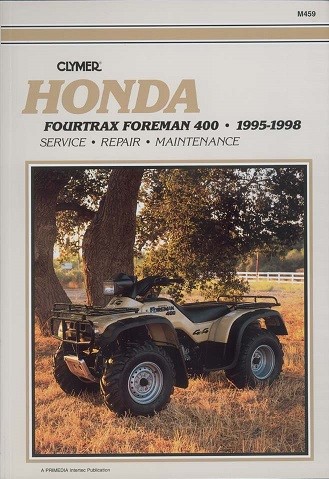 Clymer Honda Fourtrax Foreman 400 Rep. Handbok  M459