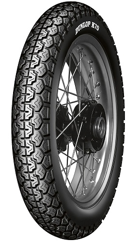 Dunlop K 70 3.50-19 TT  Fram - Bak däck  258495 - 2
