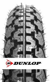Dunlop K 70 3.50-19 TT  Fram - Bak däck  258495