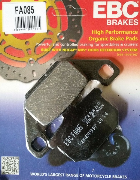 Bromspads EBC Kawasaki (43082-1029) FA085 