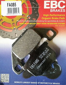 Bromspads EBC Kawasaki (43082-1029) FA085 