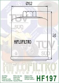 HF197 Hi-Flo Oljefilter  - 2