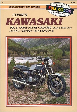 Clymer Kawasaki Z900-1000 1973-80 Rep. Handbok M453