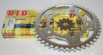 Drivpaket Honda XL250S med 520 Std. kedja utan O-ring 655016