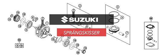 Suzukidelar anskaffning Kablar VL1500 - 3