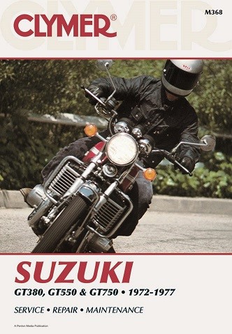 Clymer Suzuki GT380, GT550, GT750 1972-77  Rep. Handbok  M368